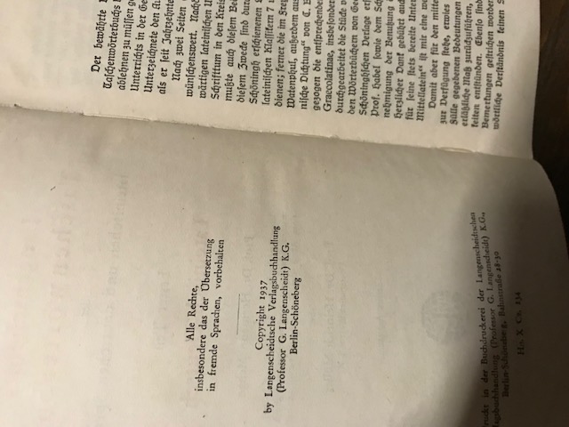 Langenscheidts Taschenwörterbuch Latein Deutsch , 