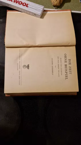 Die Zeit ohne Beispiel, Goebbels