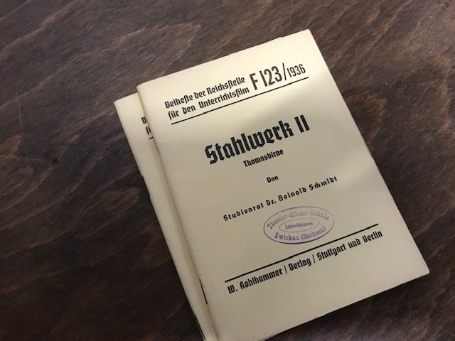 Beihefte der Reichsstelle, F120, F122, F123, F124 