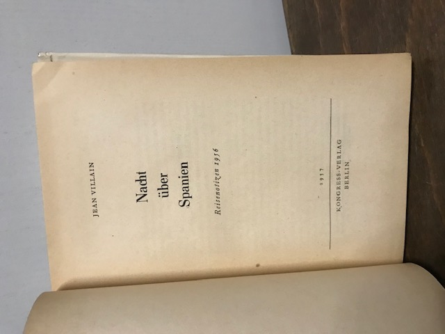 Nacht über Spanien, Villain 1957