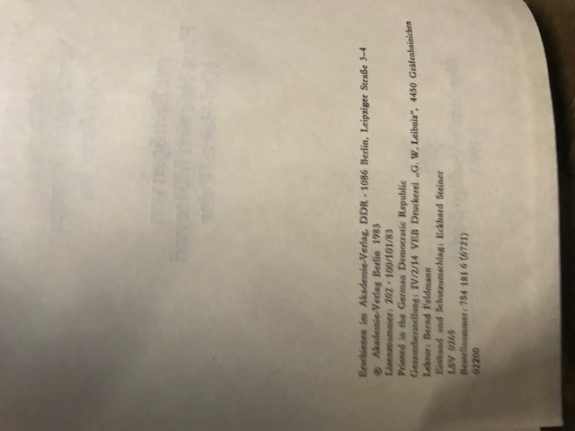 Gesellschaften im Untergang, Kuczynski