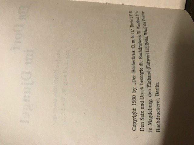 Ein Dorf im Djungel, Woolf