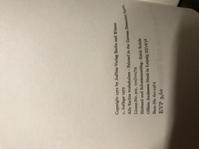 Kuczynski, Memoiren