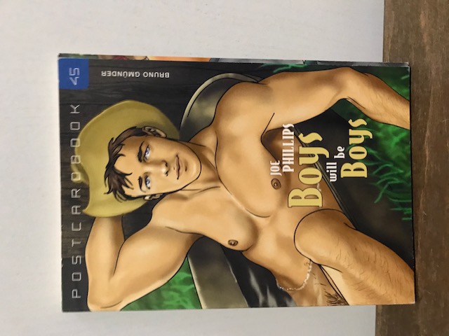 Postcardbook 45, Boys will be boys