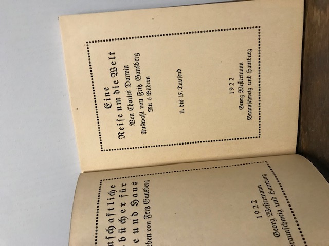 Eine Reise um die Welt, Darwin