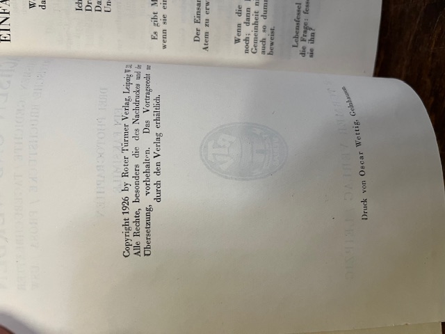 Wachsen und Werden, Eisner