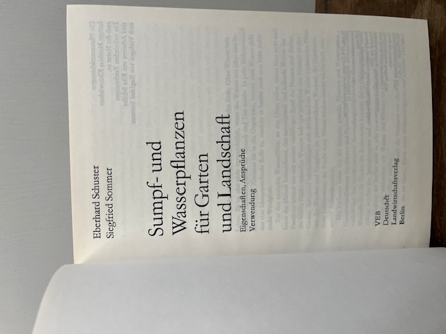 Sumpf- und Wasserpflanzen, Schuster,Sommer