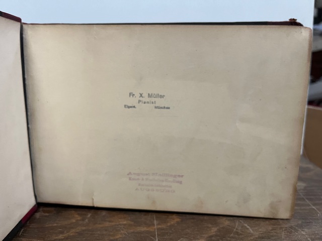 Regensburger Liederkranz Neue Folge 1879