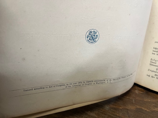 Regensburger Liederkranz Neue Folge 1879