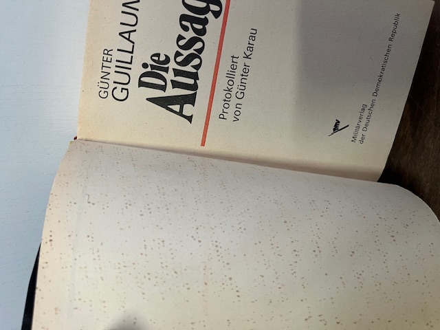 Guillaume, Die Aussage