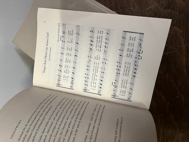 38 x Kirchenlieder für Männerchor 1968 Darmstadt