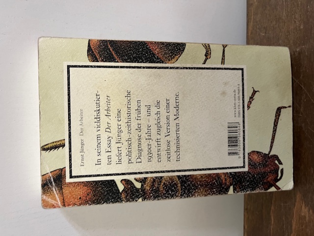 Der Arbeiter, Jünger