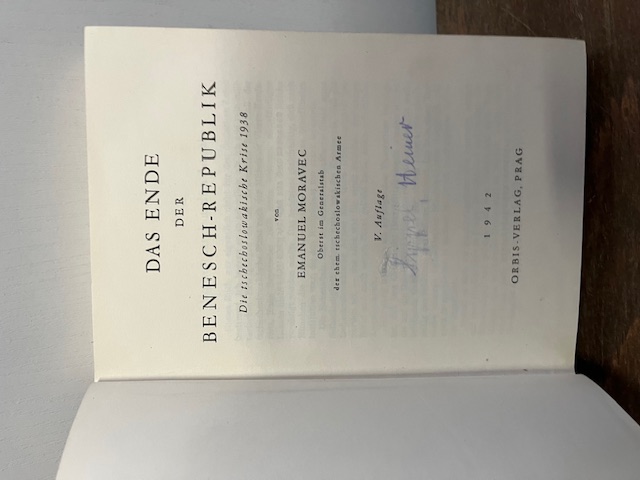 Das Ende der Benesch-Republik