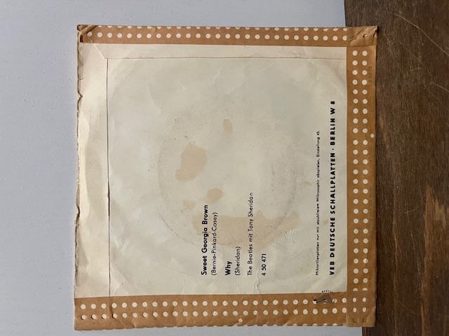 LP The Beatles Sweet Georgia Brown