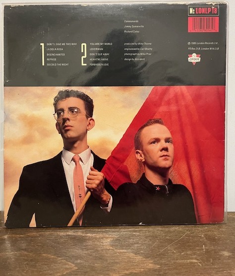 LP  Pet Shop Boys Communards