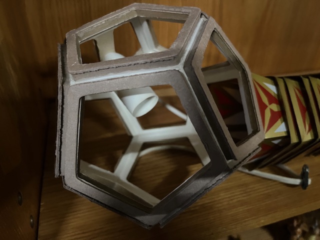 Hasslauer Weihnachtsstern für außen golden+rot 