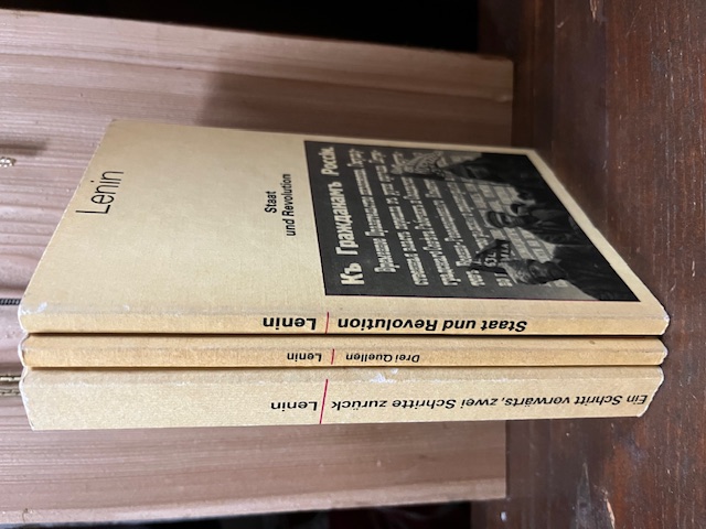 Lenin, 3 Bücher