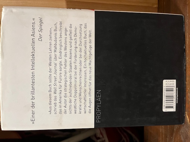 Die Rückkehr Asiens, Magbubani