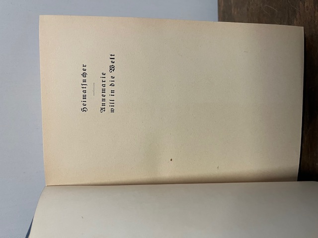 Annemarie will in die Welt, Heimatsucher