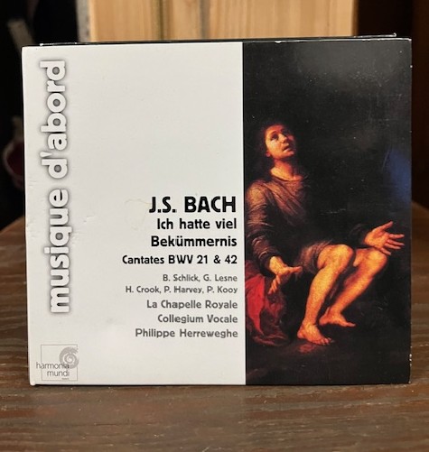 CD J.S.Bach Ich hatte viel Bekümmernis