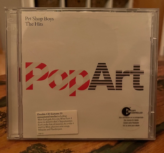 CD Pet Shop Boys, Pop Art