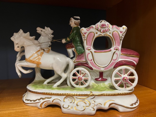 Gräfenthal Porzellan Alte Kutsche 