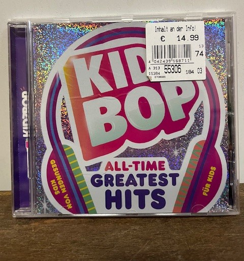 CD Kid Pop All Time Greatest Hits