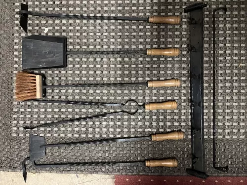 Kaminbesteckset 8-teilig