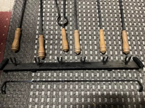 Kaminbesteckset 8-teilig