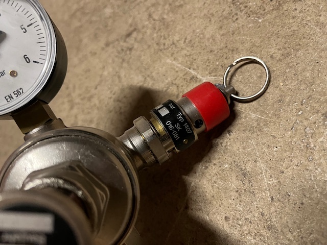 Druckminderer für Kohlensäure SK 016-051