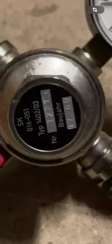 Druckminderer für Kohlensäure SK 016-051