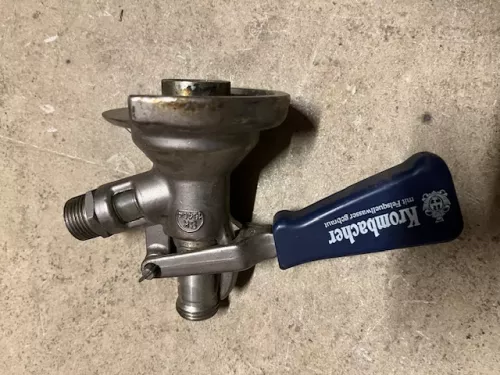 KEG-Zapfkopf Krombacher Typ W