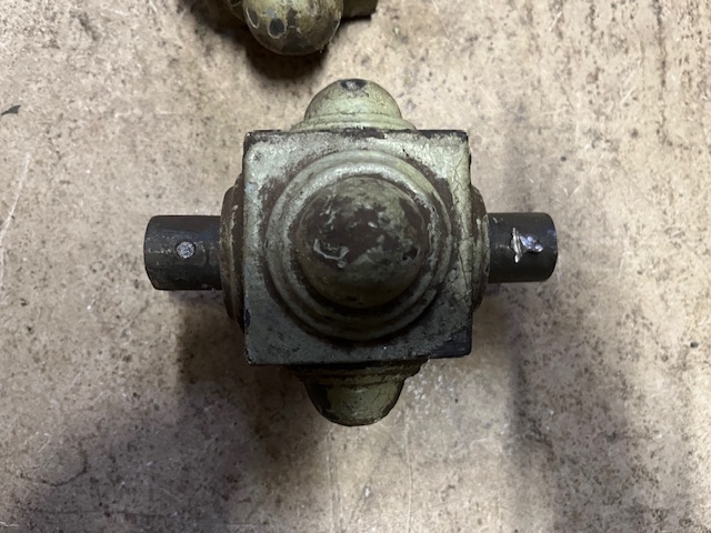 Antike Guss Verbinder 6,5cm 8-teilig