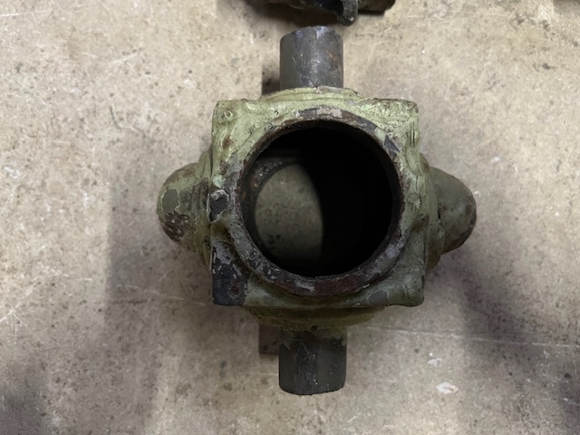 Antike Guss Verbinder 6,5cm 8-teilig