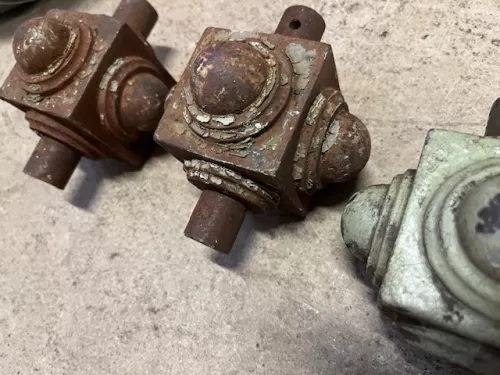 Antike Guss Verbinder 6,5cm 8-teilig