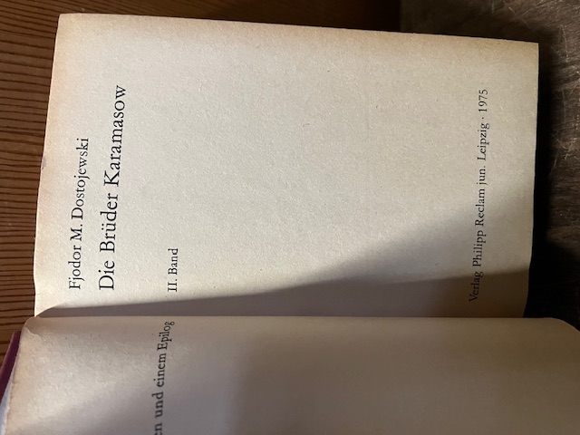 Die Brüder Karamasow, Dostojewski