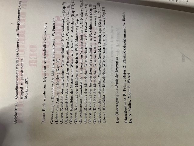 Die Befreiungsmission der Sowjetstreitkräfte 