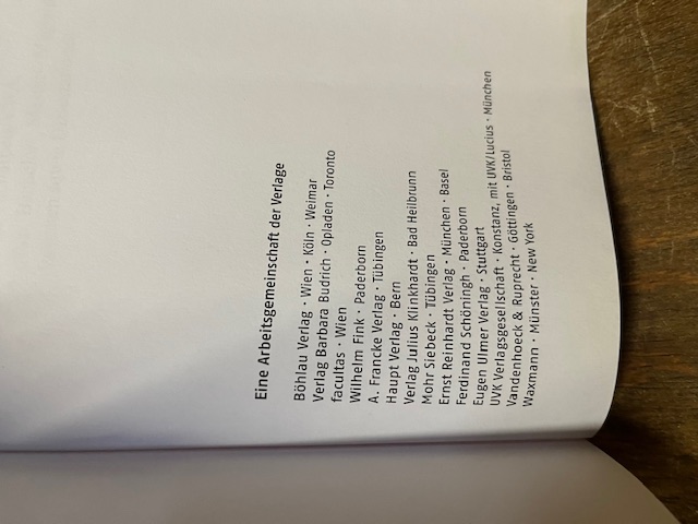 Die Gestaltung wissenschaftlicher ARbeiten, Karmas