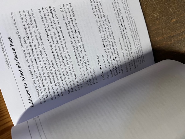 Die Gestaltung wissenschaftlicher ARbeiten, Karmas