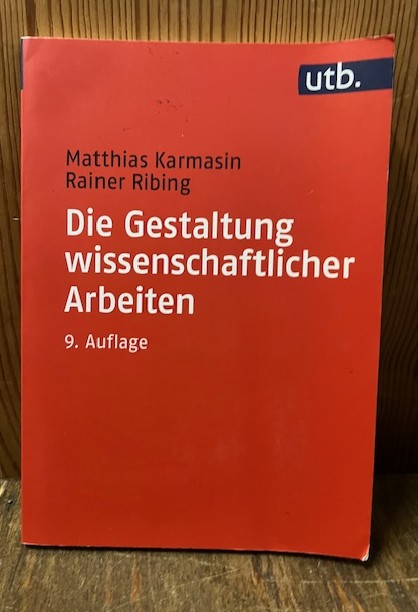 Die Gestaltung wissenschaftlicher ARbeiten, Karmas