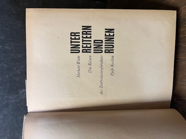 Unter Reitern und Ruinen, Wotte