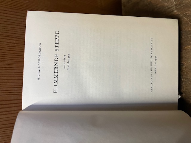 Flimmernde Steppe, Scholochow