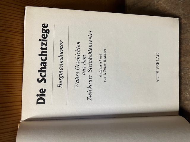 3 Bücher Bergmannshumor mit Signatur