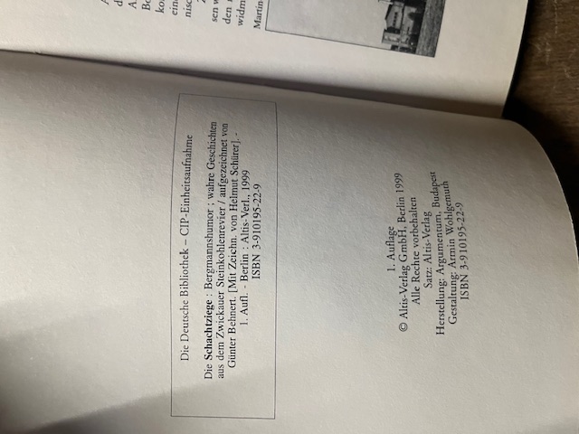 3 Bücher Bergmannshumor mit Signatur