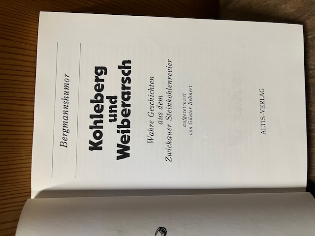 3 Bücher Bergmannshumor mit Signatur