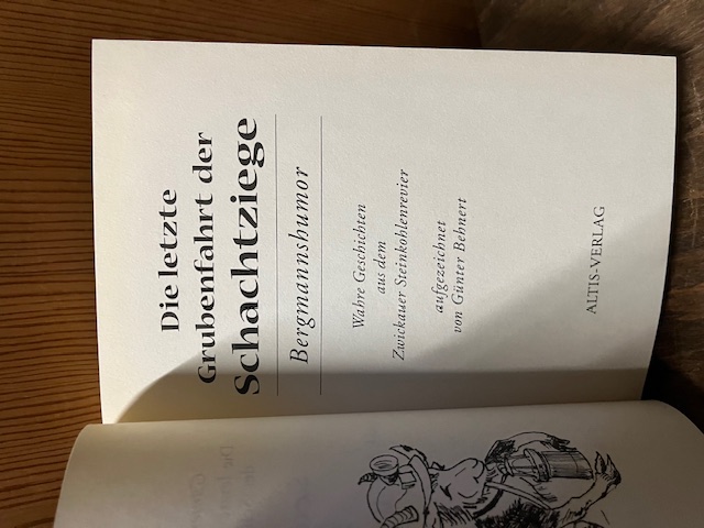 3 Bücher Bergmannshumor mit Signatur