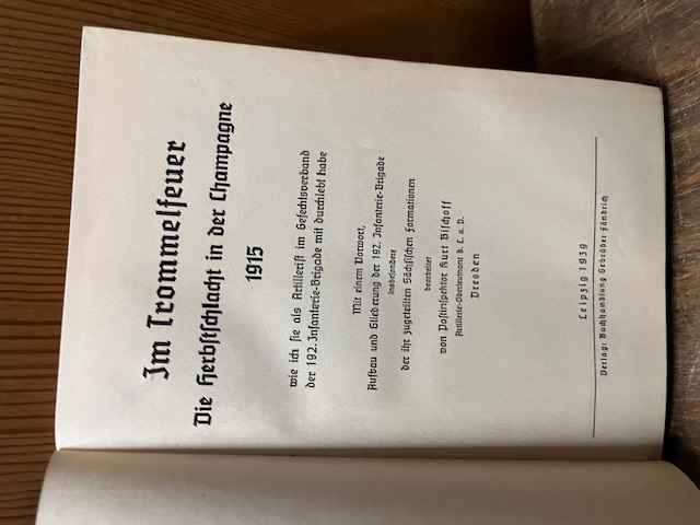 Im Trommelfeuer der Herbstschlacht 1915 in der Cha