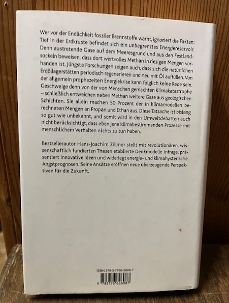 Der Energieirrtum, Zillmer
