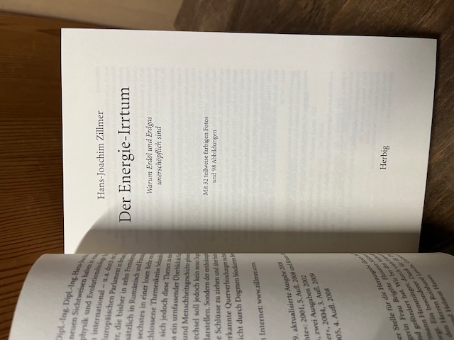 Der Energieirrtum, Zillmer