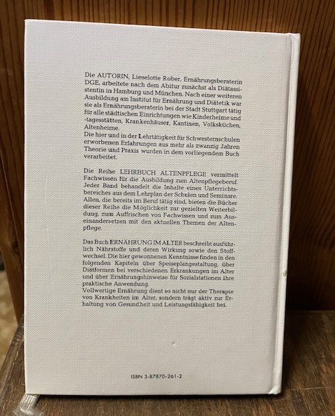 Ern&auml;hrung im Alter, Rober